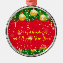 Feestdagen Metalen Ornament