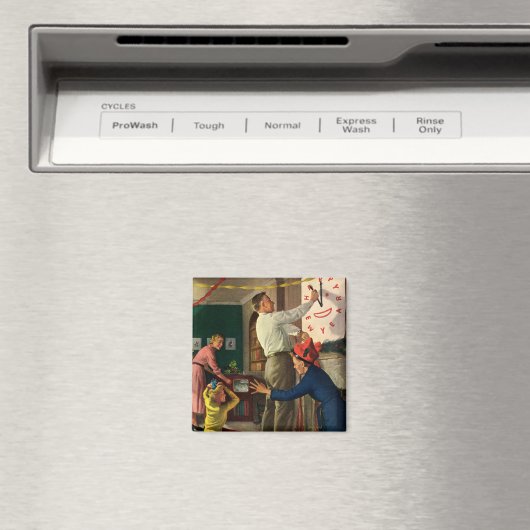  Feestdagen, Midnight op nieuwjaarsdag Magneet (Insitu (Vaatwasser))