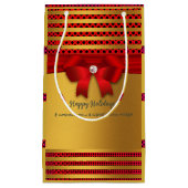 Feestdagen of nieuwjaar & meer- klein cadeauzakje (Voorkant)