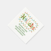 Feestdagen ontworpen Kerstmis Servet (Hoek)