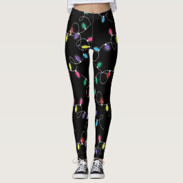 feestdagen overal in gedrukte leggings