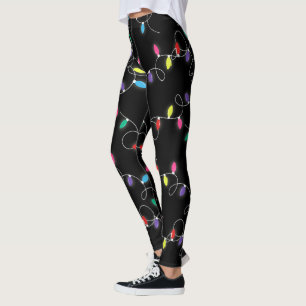 feestdagen overal in gedrukte leggings