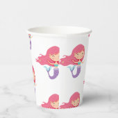 feestdagen Paarse kopjes Papieren Bekers (Rechts)