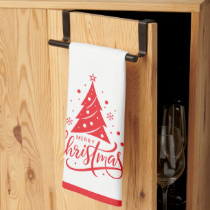 Feestdagen Prettig kerstfeest Theedoek