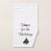 Feestdagen Rood hart en handdoek (Handdoek)