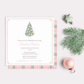 Feestdagen Roze Groene Chinoiserie Trouwdouche Kaart