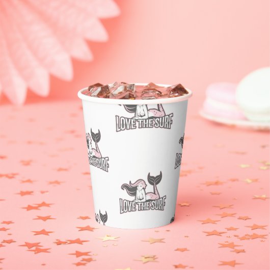 feestdagen roze papieren kopjes papieren bekers (Insitu)