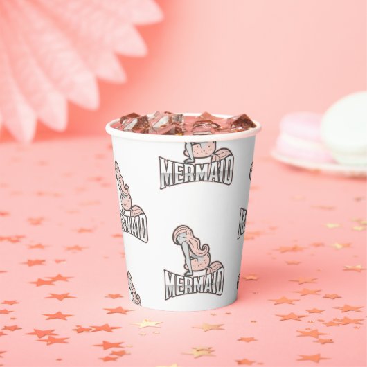 feestdagen roze papieren kopjes papieren bekers (Insitu)