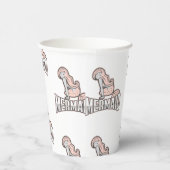 feestdagen roze papieren kopjes papieren bekers (Rechts)