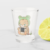 Feestdagen Shot Glas (Voorkant)