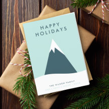 Feestdagen Snow Mountain | Scandinavisch minimalis