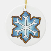 Feestdagen Snowflake Snow Flake Kerstmis Hanukkah Keramisch Ornament (Voorkant)