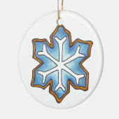 Feestdagen Snowflake Snow Flake Kerstmis Hanukkah Keramisch Ornament (Links)