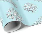 Feestdagen Snowflakes voor kerstboomgaarden Cadeaupapier (Rol Hoek)