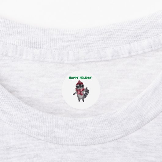 Feestdagen Stickers deze kerst (Aangebracht)