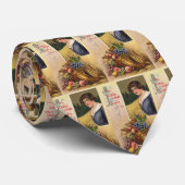  feestdagen, Thanksgiving, oogst en pelgrim Stropdas (Opgerold)