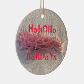 Feestdagen van het strand Collectie. Keramisch Ornament (Rechts)