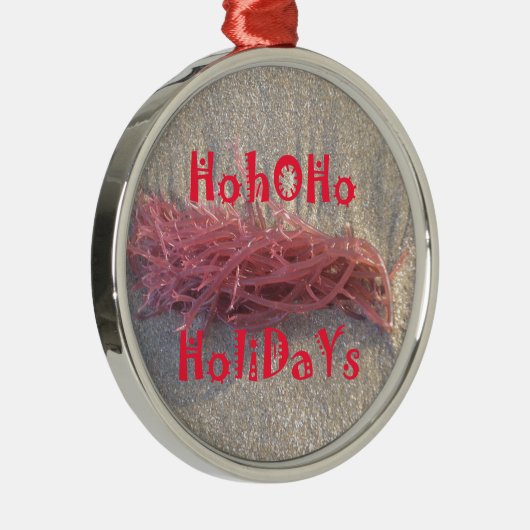 Feestdagen van het strand Collectie. Metalen Ornament (Rechts)