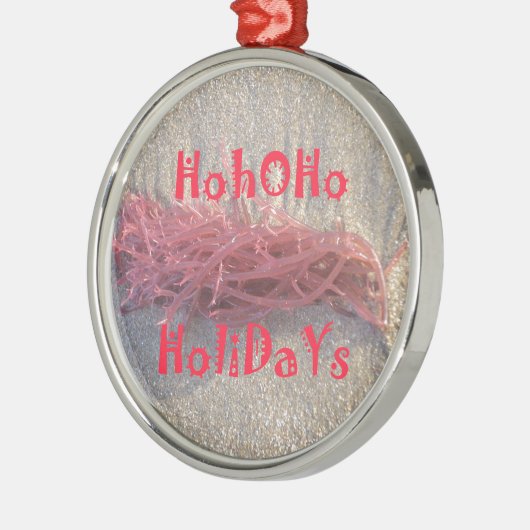 Feestdagen van het strand Collectie. Metalen Ornament (Links)