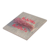 Feestdagen van het strand Collectie. Tegeltje (Zijkant)