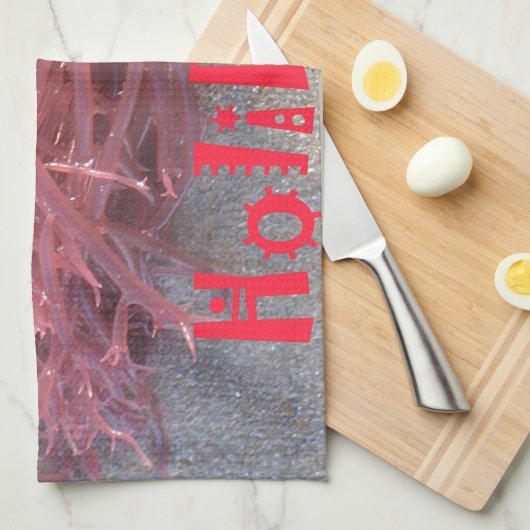 Feestdagen van het strand Collectie. Theedoek (Quarter Fold)