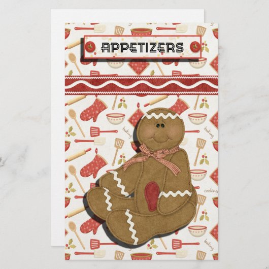 Feestdagen van ontbijtkoek Multomap-Divider ontvan (Voorkant / Achterkant)