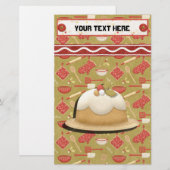 Feestdagen van ontbijtkoek Multomap-Divider ontvan Briefpapier (Voorkant / Achterkant)