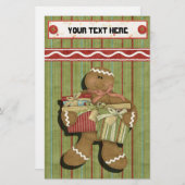 Feestdagen van ontbijtkoek Multomap-Divider ontvan Briefpapier (Voorkant / Achterkant)