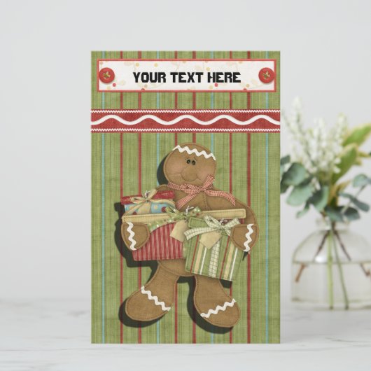 Feestdagen van ontbijtkoek Multomap-Divider ontvan Briefpapier (Staand voorkant)