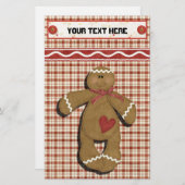 Feestdagen van ontbijtkoek Multomap-Divider ontvan Briefpapier (Voorkant / Achterkant)