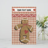 Feestdagen van ontbijtkoek Multomap-Divider ontvan Briefpapier (Staand voorkant)