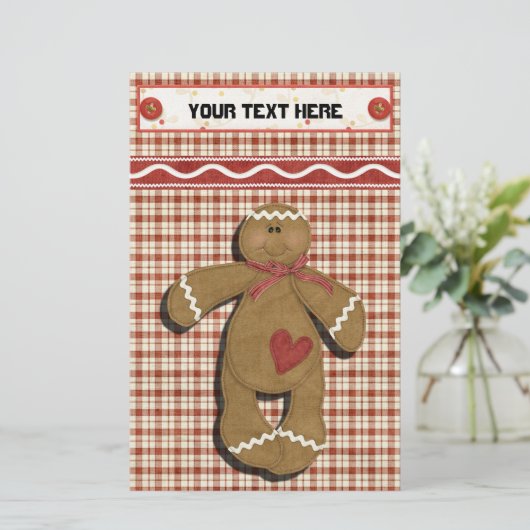 Feestdagen van ontbijtkoek Multomap-Divider ontvan Briefpapier (Staand voorkant)