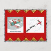 Feestdagen van vliegtuigen Postkaart (Voorkant)