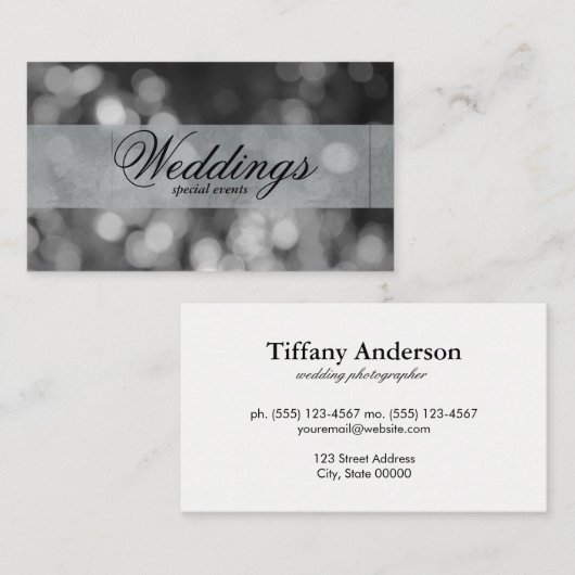 feestdagen visitekaartje (Voorkant / Achterkant)