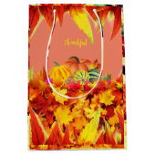 Feestdagen Vol Dankbaarheid Medium Cadeauzakje (Voorkant)