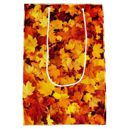 Feestdagen Vol Dankbaarheid Medium Cadeauzakje (Achterkant)