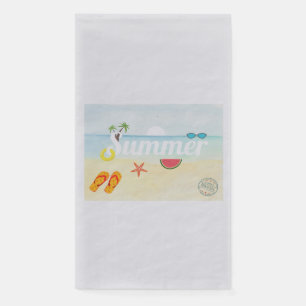 Feestdagen voor de zomer servet