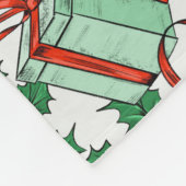 Feestdagen voor kerstcadeautjes Roodkerstkerstkers Fleece Deken (Hoek)