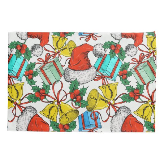 Feestdagen voor kerstcadeautjes Roodkerstkerstkers Kussensloop (Achterkant)