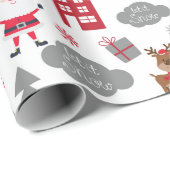 Feestdagen voor kerstkerstkerstkerstkerstkerstkers cadeaupapier (Rol Hoek)