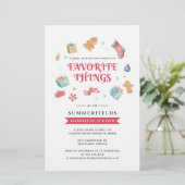 Feestdagen voor kerstmis - favoriete artikelen uit briefpapier (Staand voorkant)