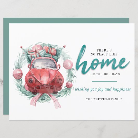 Feestdagen voor kerstmis zonder thuisgebruik (Voorkant / Achterkant)