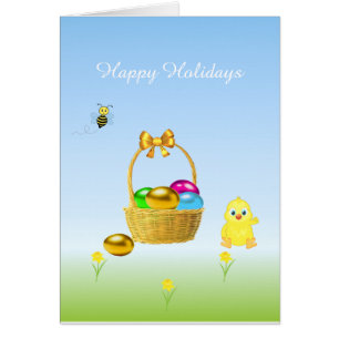 Feestdagen voor meerkleurige paaseieren