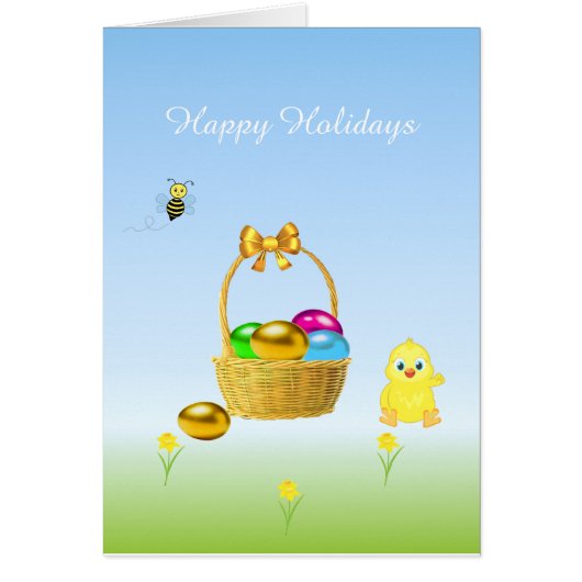 Feestdagen voor meerkleurige paaseieren (Voorkant)