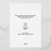 Feestdagen voor pretkerkalligrafie (Achterkant)