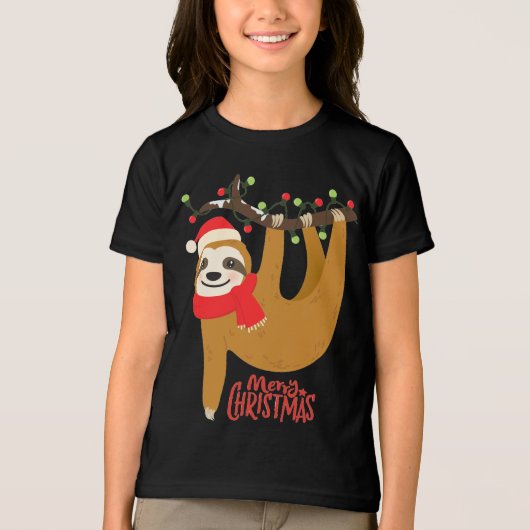 Feestdagen voor prettige kerstfeestdagen Tri-Blend shirt (Voorkant)