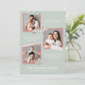 Feestdagen voor scrapbooting | Jaar in review 3 fo Kaart (Staand voorkant)