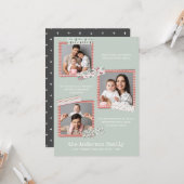 Feestdagen voor scrapbooting | Jaar in review 3 fo Kaart (Voorkant / Achterkant in situ)