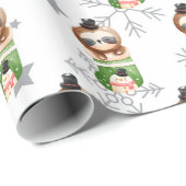 Feestdagen voor sleuven aanpassen cadeaupapier (Rol Hoek)