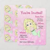  feestdagen voor Zeemeermin Kaart (Voorkant / Achterkant)